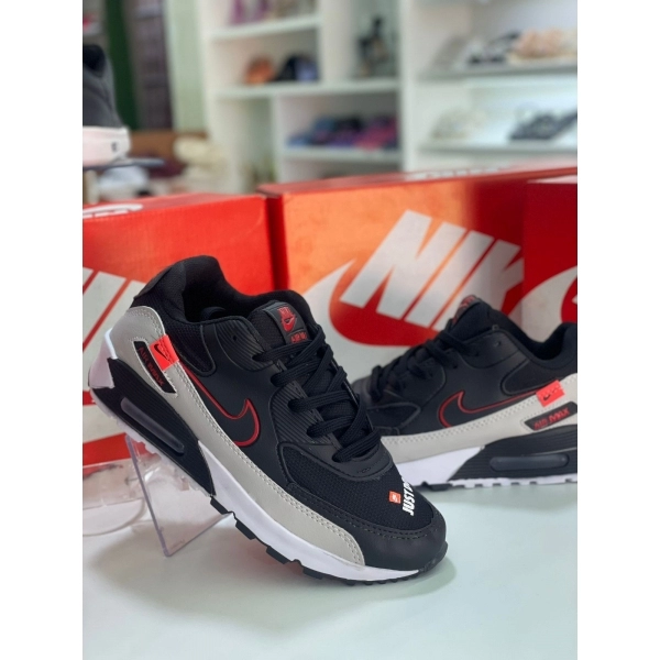 Air Max 90 - Preto Vermelho
