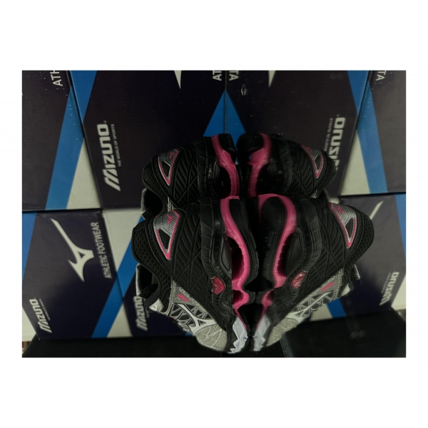 Mizuno Wave20 - Cinza Branco Rosa