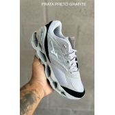 Mizuno LS - Prata Preto