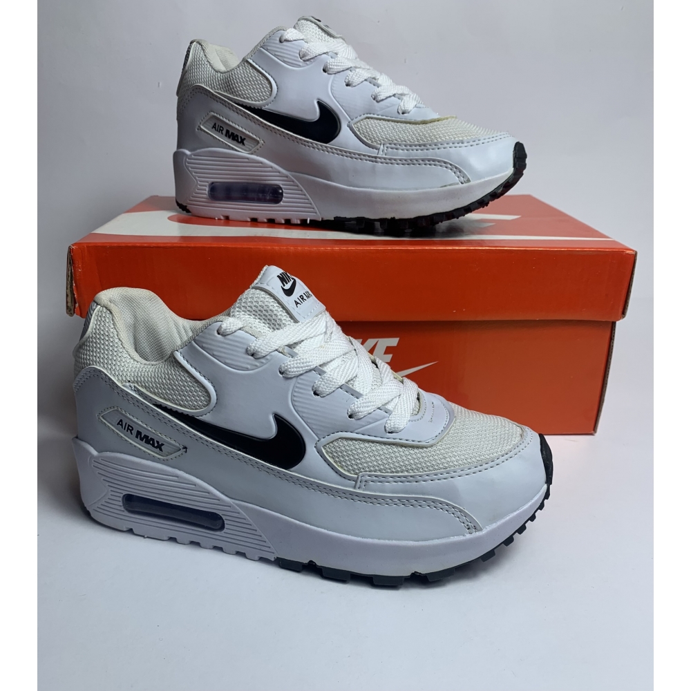Air Max 90 - Branco Preto