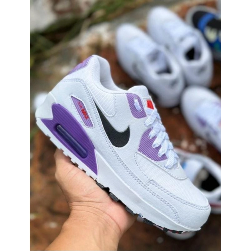 Air Max 90 - Branco Roxo