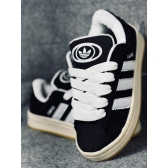 Adidas Campus - Preto Solado Caramelo
