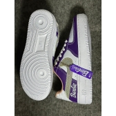 Air Force Barbie - Roxo Branco