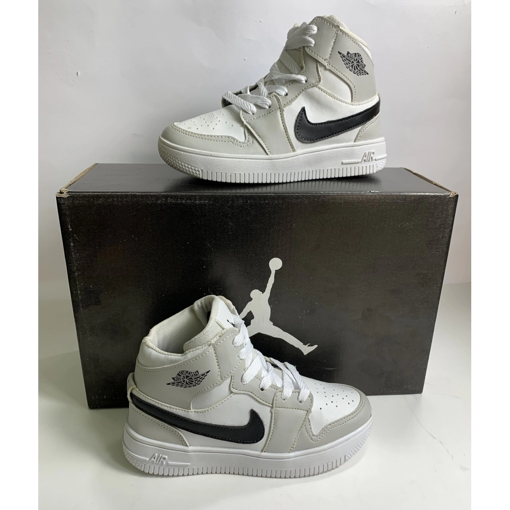 Jordan Infantil - Cinza Preto