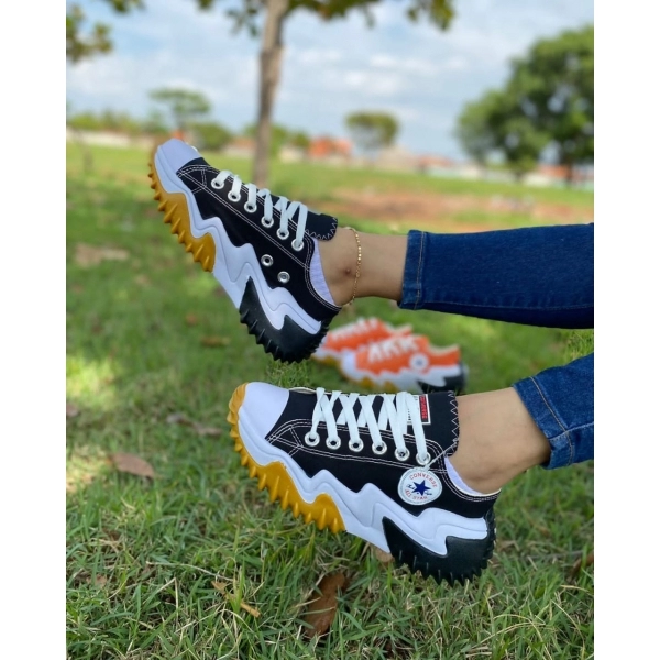 All Star Botinha Tratorado - Preto