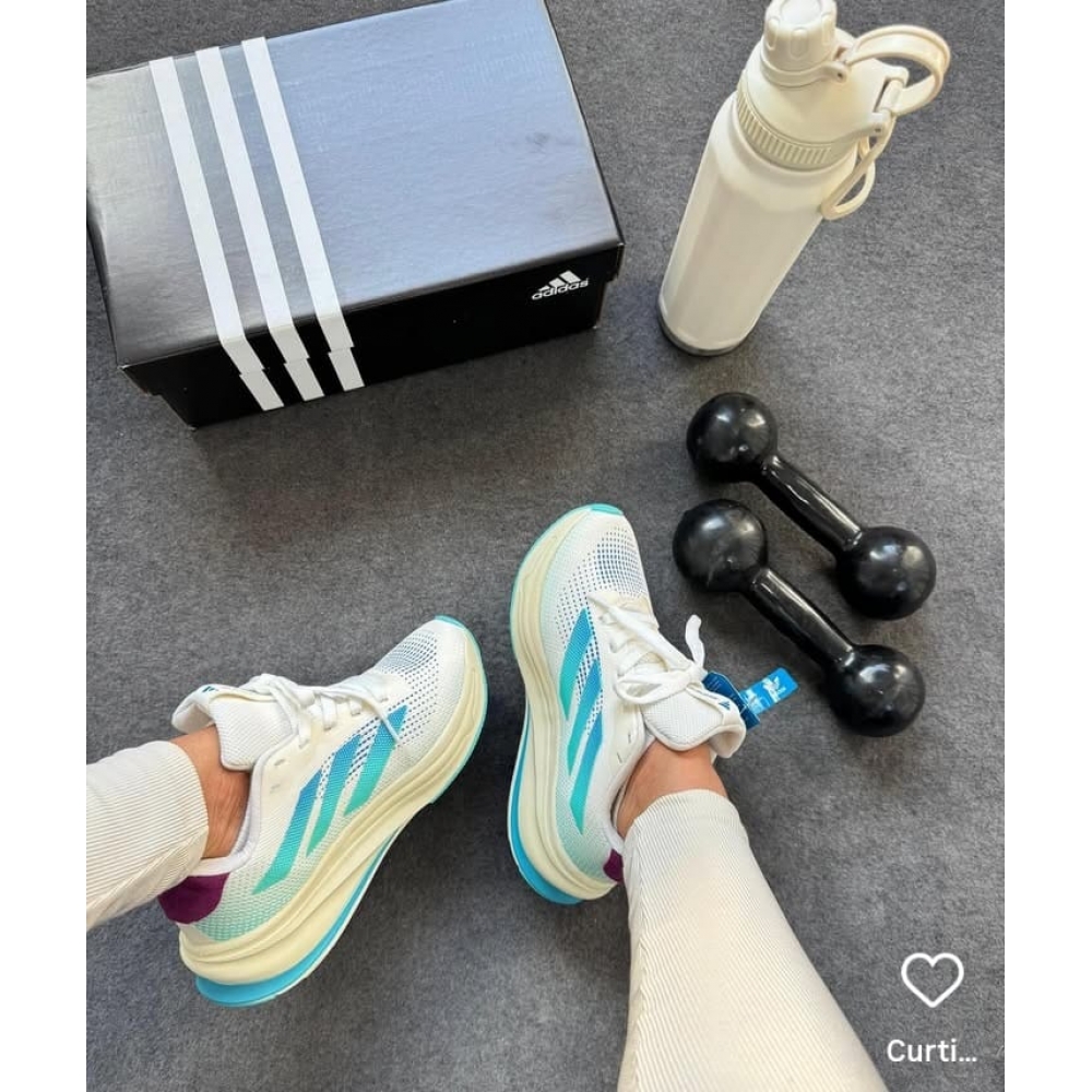 Adidas Super Nova - Branco azul