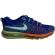 Air Max Fitsole - Azul Laranja Neon