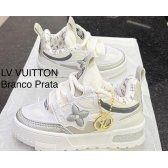 Louis Vuitton Infantil - Branco Cinza