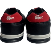 Sapatênis Lacoste Europa - Preto Vermelho