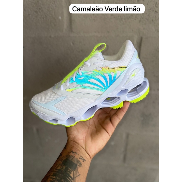 Mizuno LS - Branco Camaleão