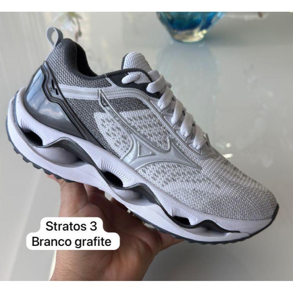Mizuno Wave Stratos 3 - Branco