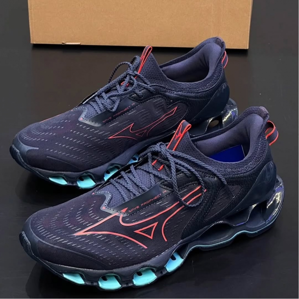 Mizuno Pro 14 - Preto Vermelho