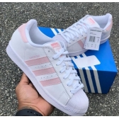 Adidas Superstar - Branco Rosa